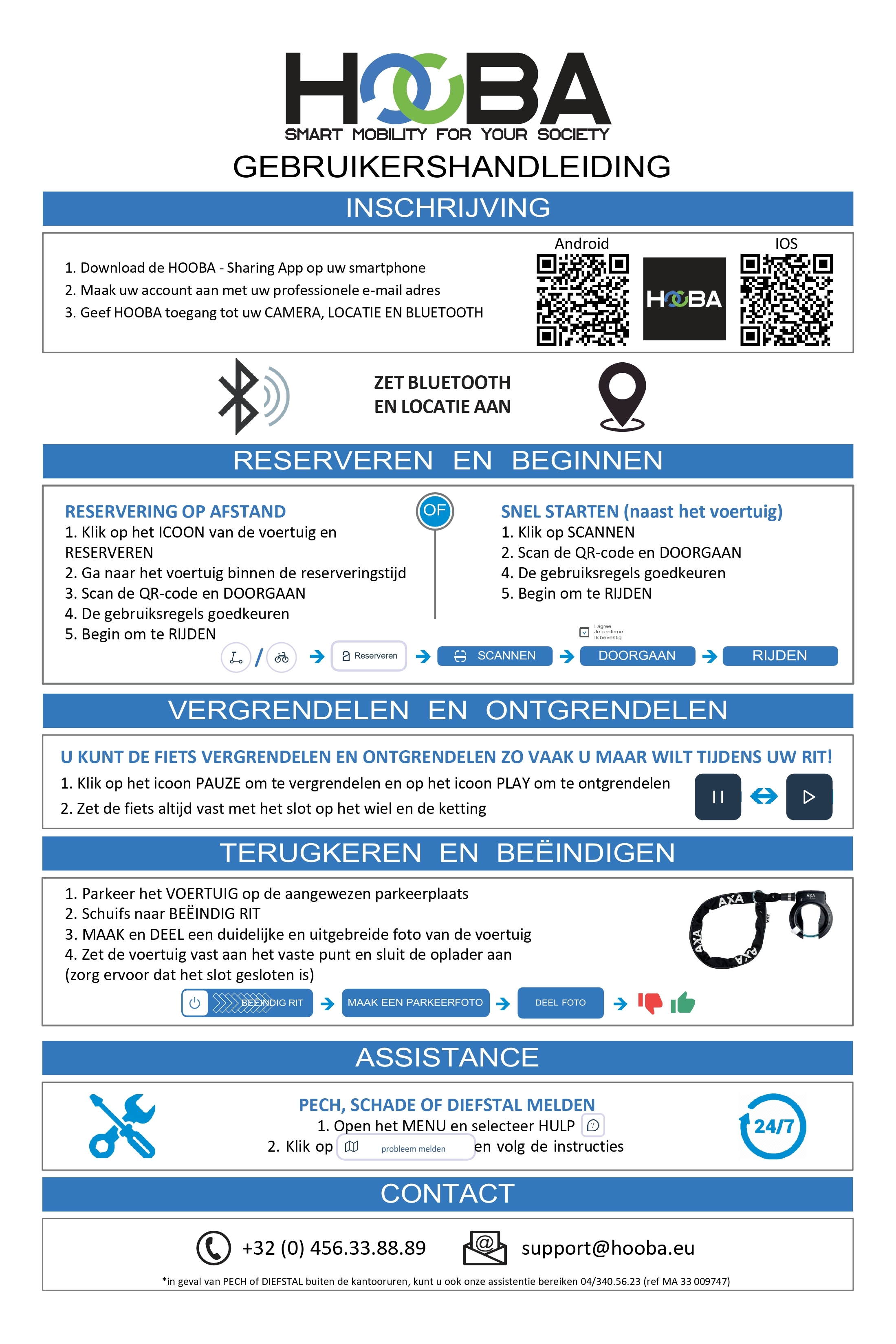 HOOBA - User Manual - NL