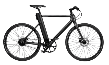 Voorbeeld van een sportieve fiets voor het leasen van elektrische fietsen