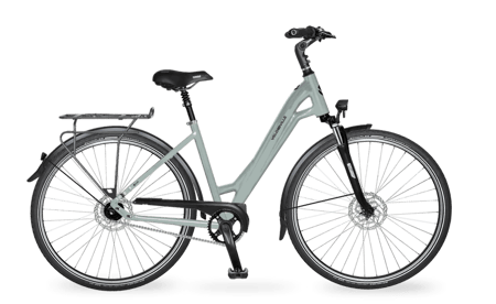 Voorbeeld van een traditionele fiets voor het leasen van elektrische fietsen